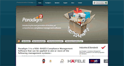 Desktop Screenshot of paradigm3.com.au